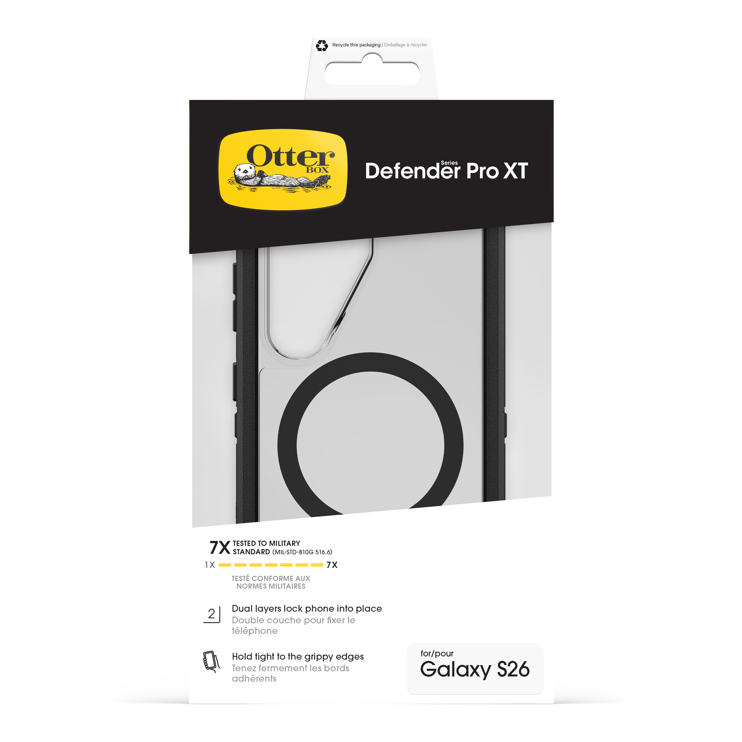 Galaxy S26 Defender Series Pro XT Clear Case