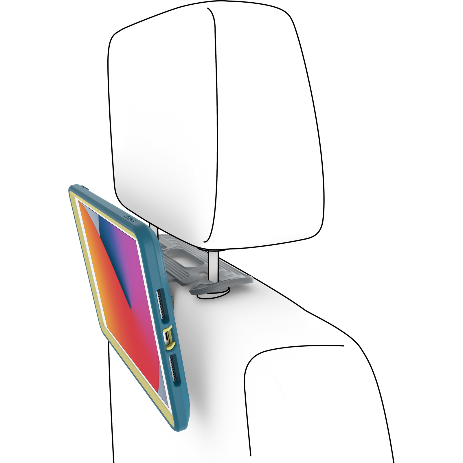 iPad (7th, 8th, and 9th gen) Kids EasyGrab Tablet Case - Image 4716