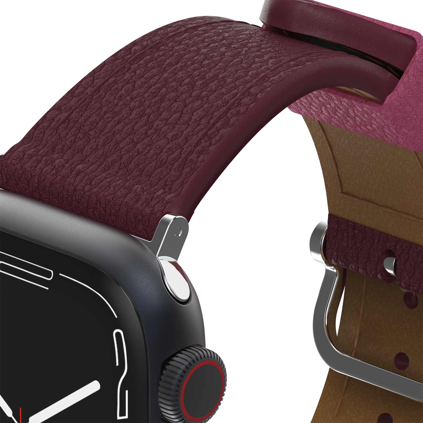 Apple Watch 40/41/42mm / Apple Watch 44/45/46mm Symmetry Series Cactus Leather Band - Image 6896