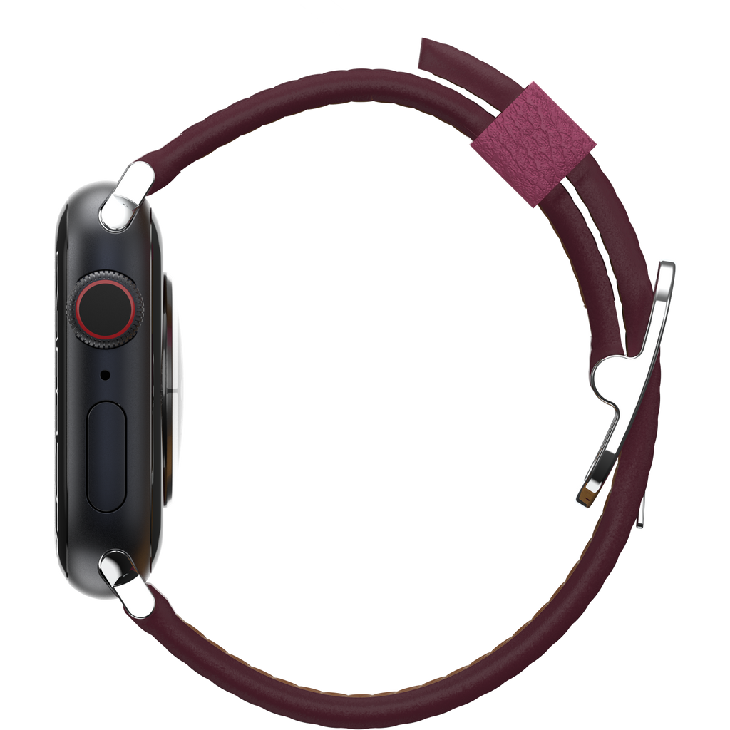Apple Watch 40/41/42mm / Apple Watch 44/45/46mm Symmetry Series Cactus Leather Band - Image 6899