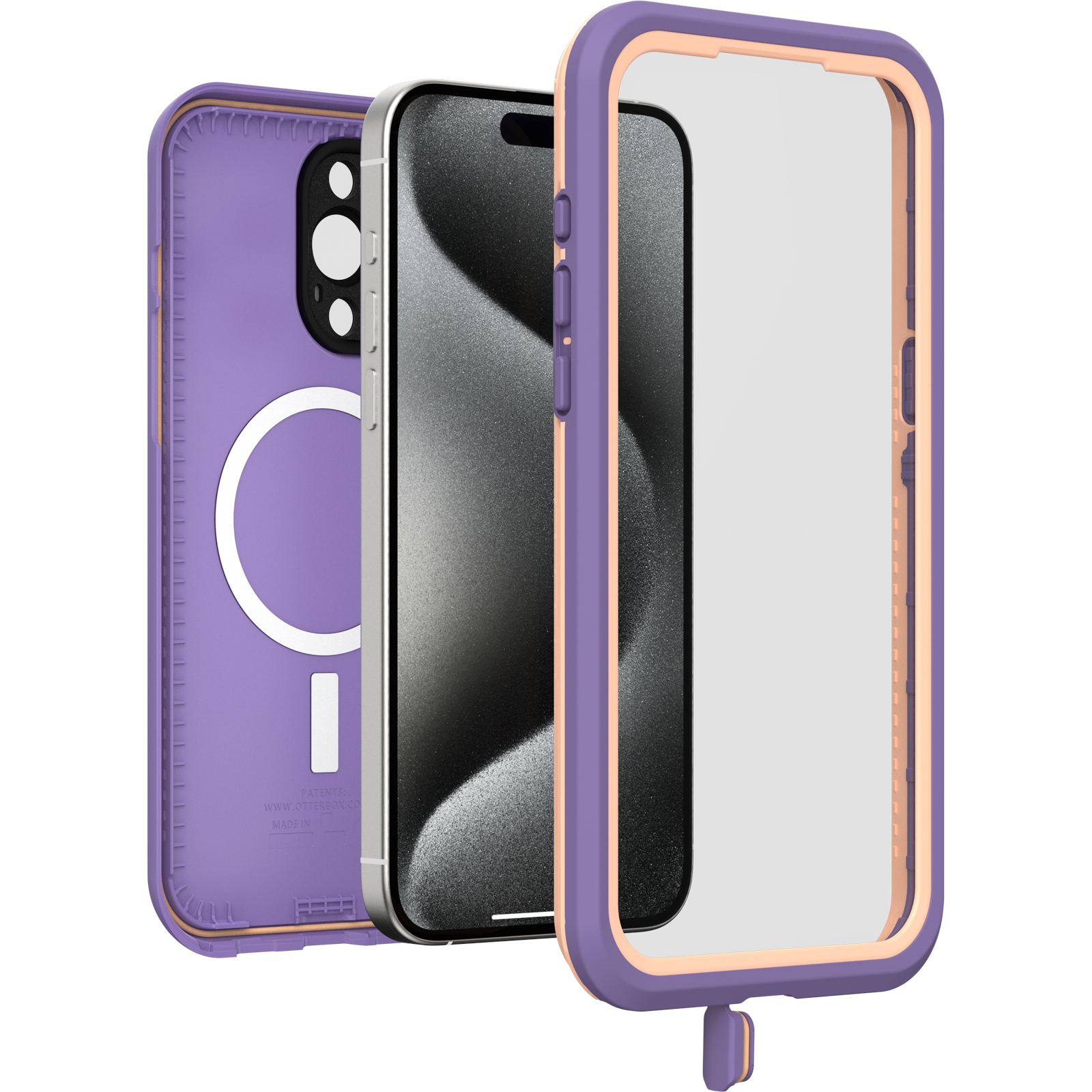 iPhone 15 Pro Max OtterBox FrÄ“ Series Case for MagSafe - Image 11167