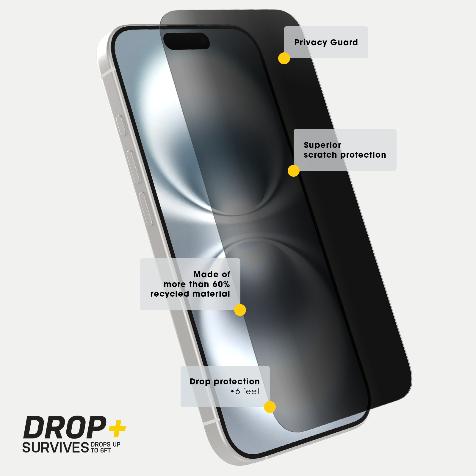 iPhone 16 Pro Max Premium Pro Glass Blue Light Screen Protector - Image 1784