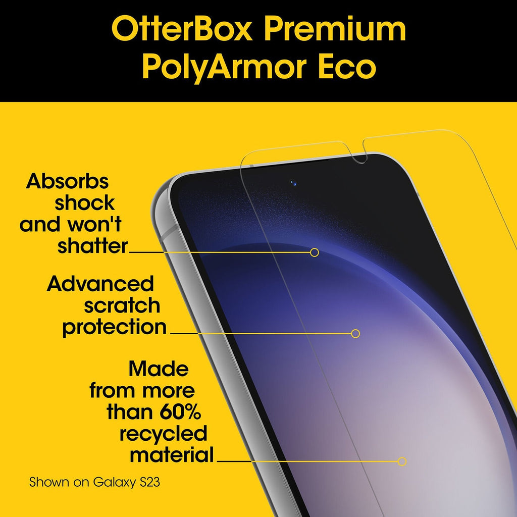 Galaxy S24 Premium PolyArmor Eco Screen Protector - Image 1800