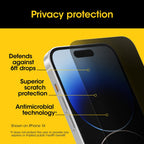 iPhone 15 Plus Premium Pro Glass Blue Light Screen Protector - Image 26092