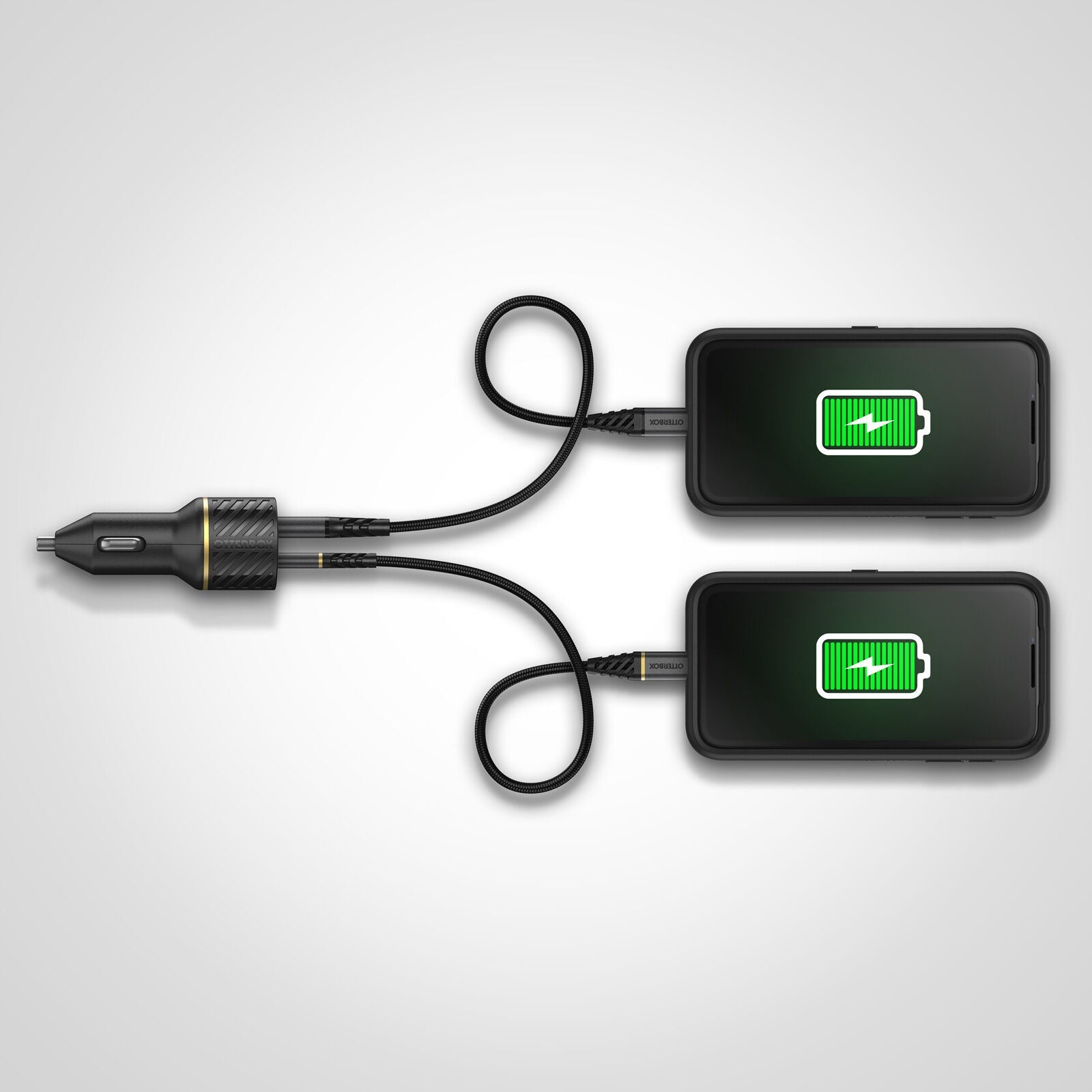 USB-C and USB-A Fast Charge Dual Port Car Charger, 30W - Image 15661