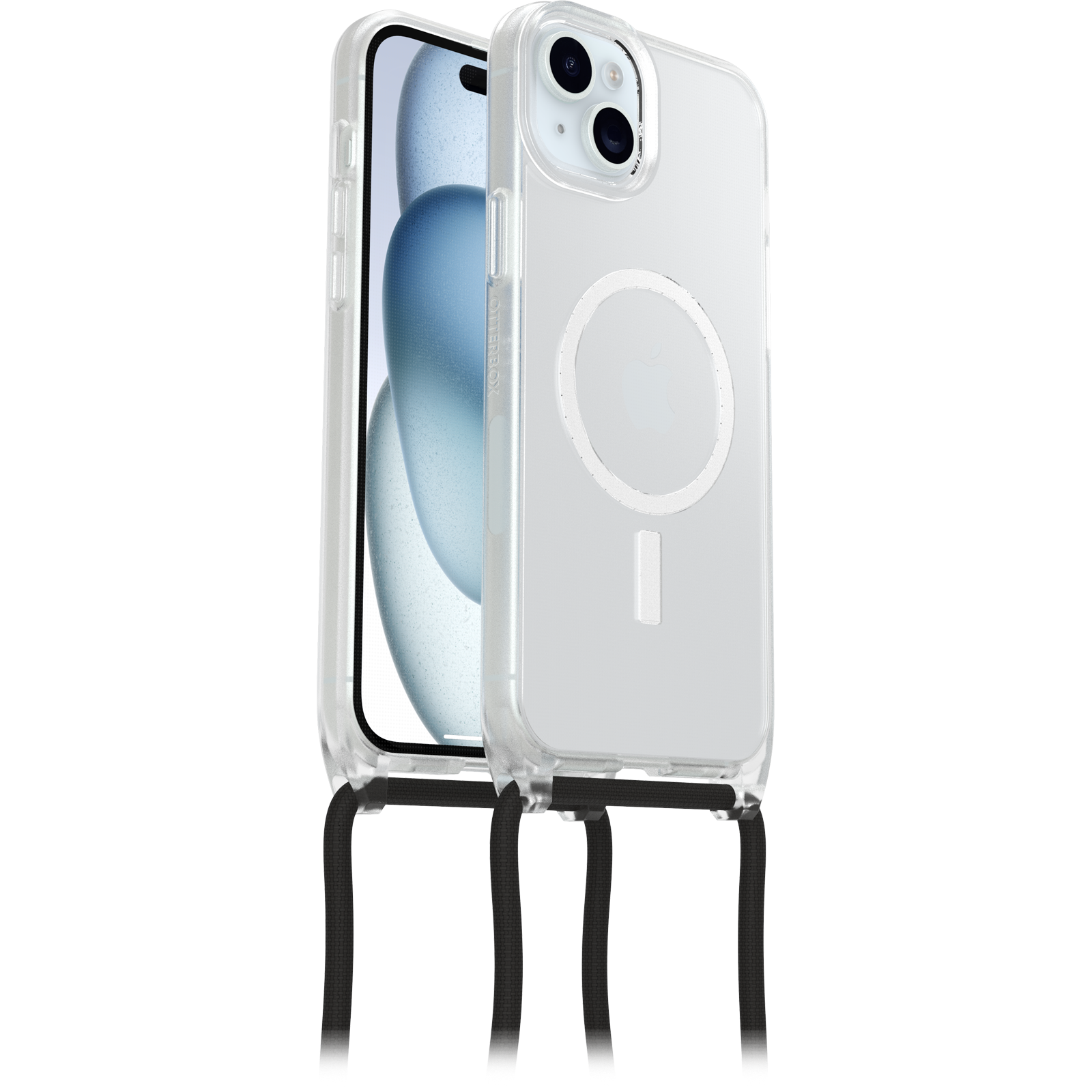 iPhone 15 Plus Coque avec Cordon | React Series Necklace MagSafe - Image 19527