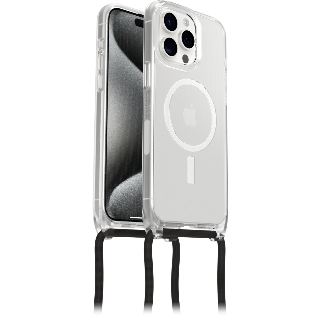 iPhone 15 Pro Max Coque avec Cordon | React Series Necklace MagSafe - Image 20004