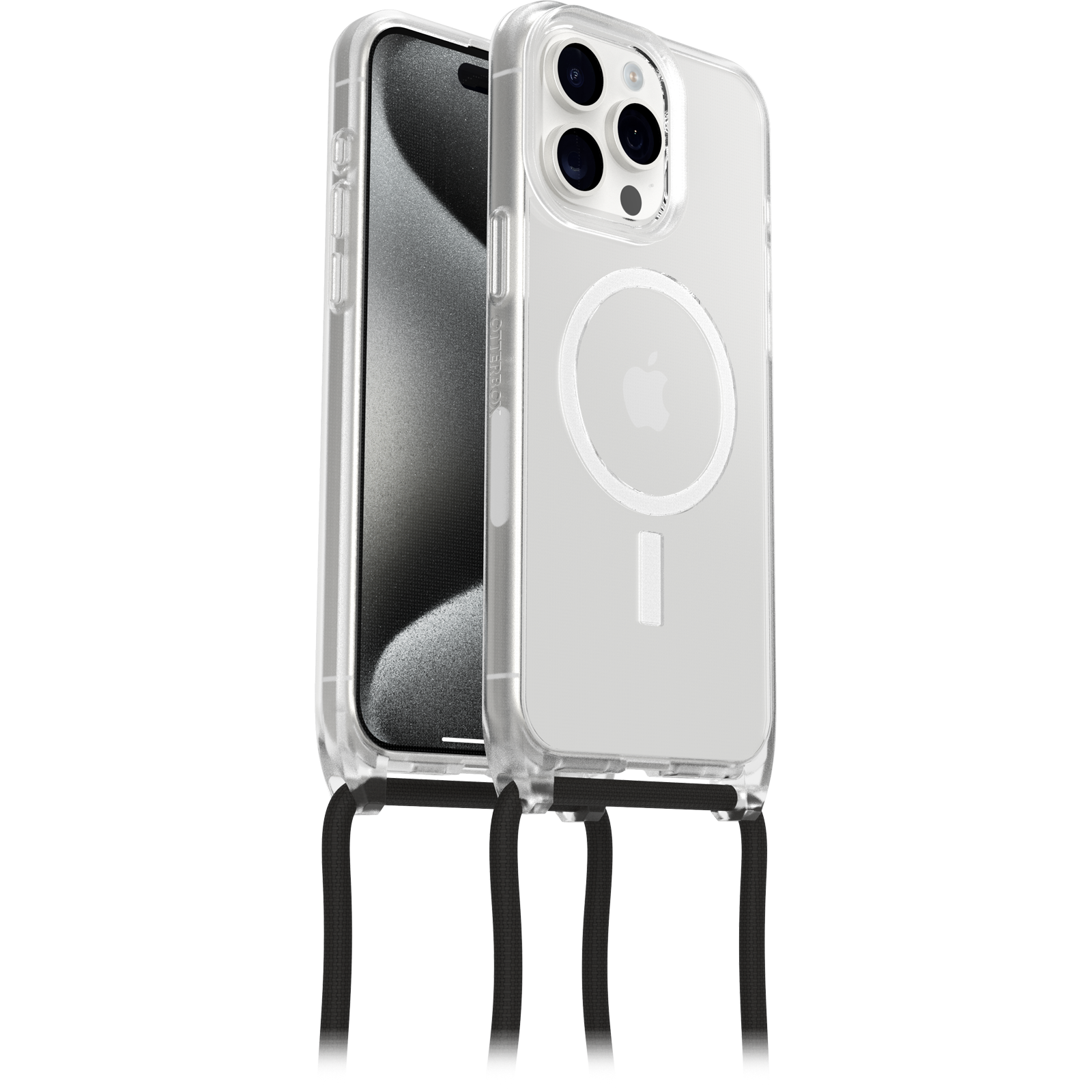 iPhone 15 Pro Max Coque avec Cordon | React Series Necklace MagSafe - Image 20004