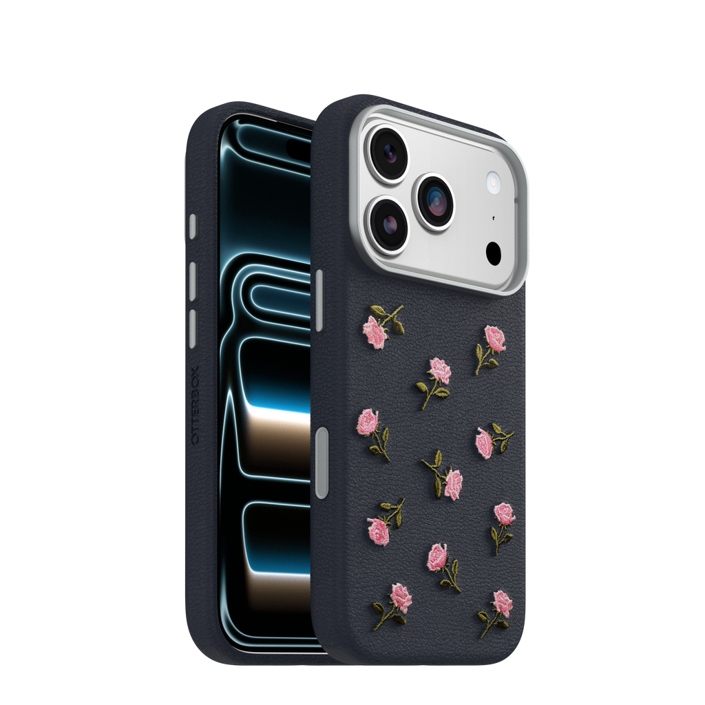 iPhone 18 Pro Max and iPhone 17 Pro Max Symmetry Series Cactus Embroidery Case