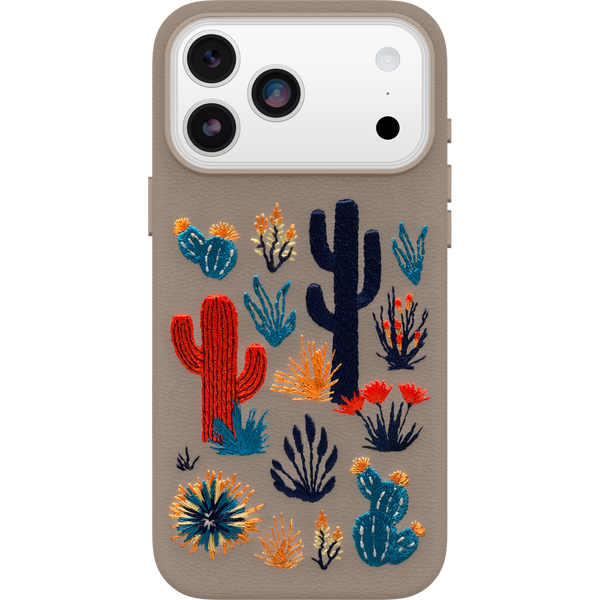 め*か様 可愛い刺繍【OtterBox iPhone17 Pro Max】オッタ iPhone 17 Pro Max Symmetry Cactus Embroidery Case – OtterBox ANZ