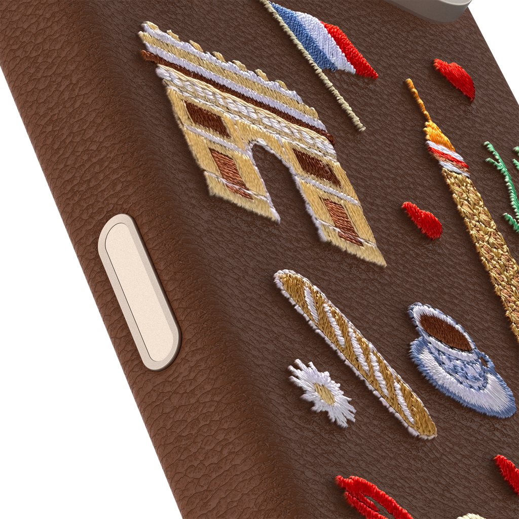 iPhone 17 Pro Max HÃ¼lle | Symmetry Series Cactus Leather Embroidery - Image 3072