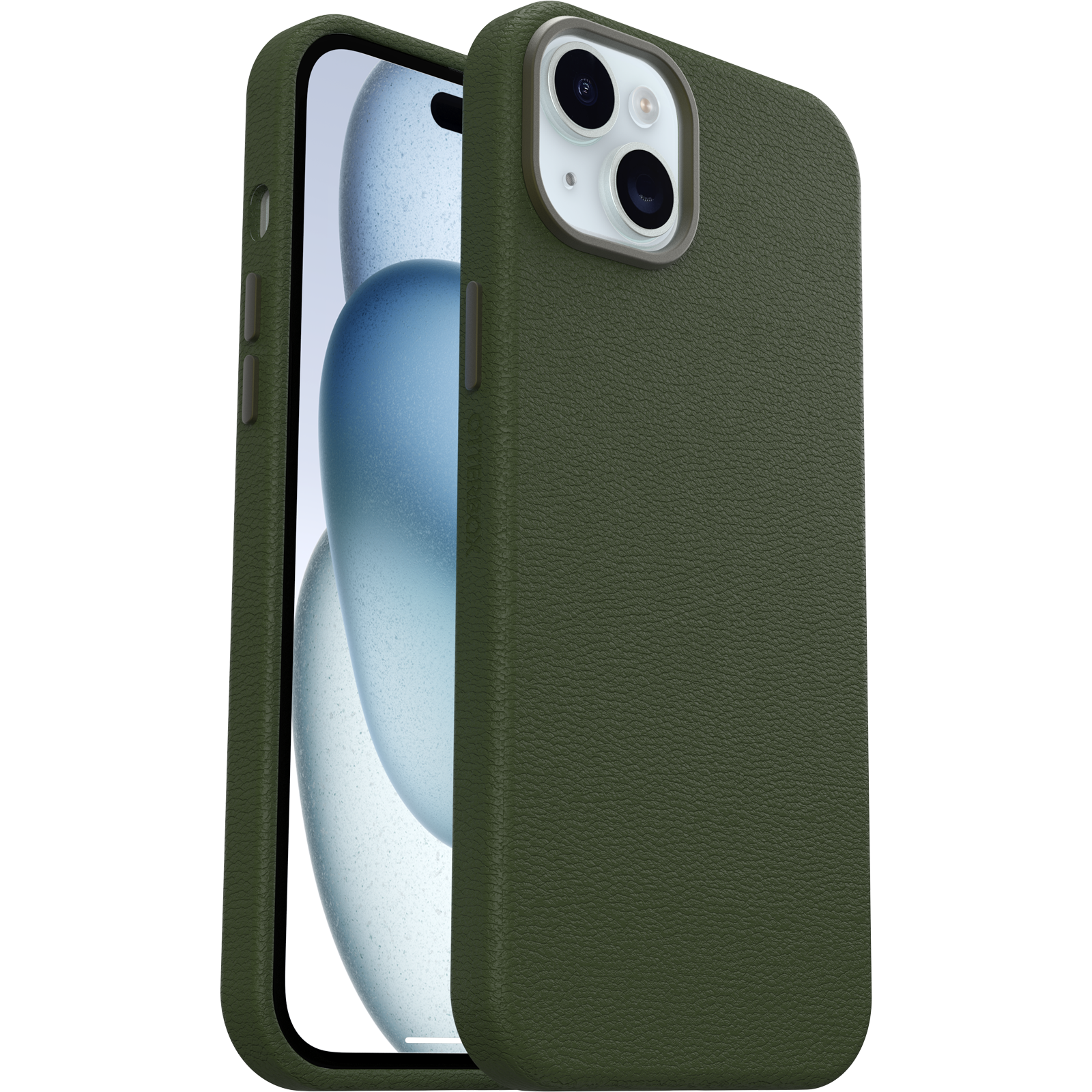 iPhone 15 Plus Symmetry Series Cactus Leather Case - Image 2842