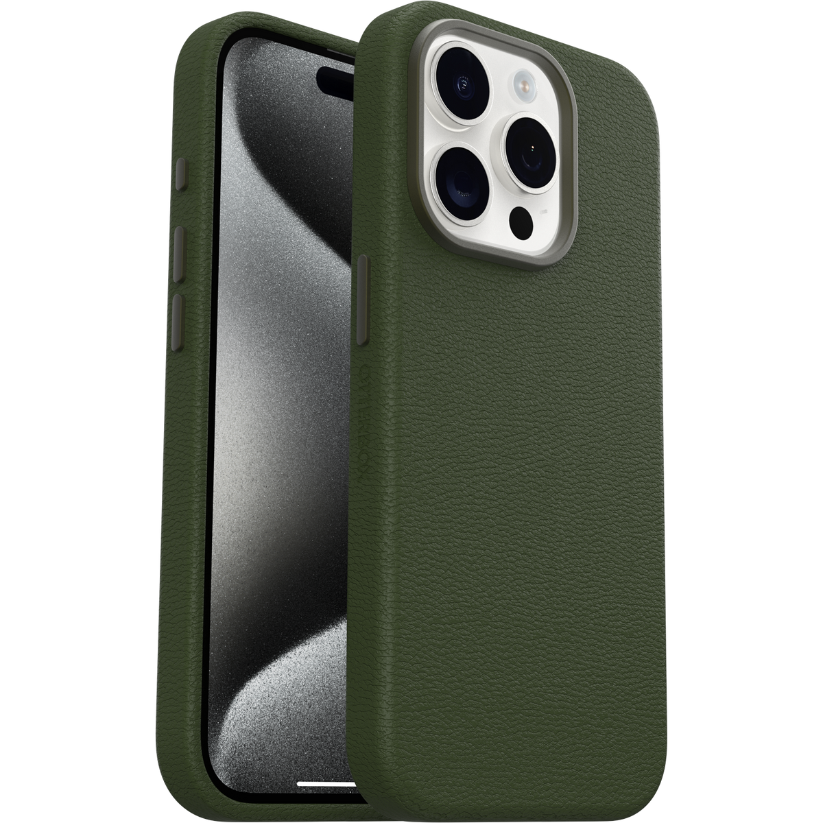 iPhone 15 Pro Symmetry Series Cactus Leather Case - Image 28451