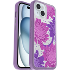 iPhone 15, iPhone 14, and iPhone 13 Symmetry Series Clear Case for MagSafe Fluttering Flora - Image 27776
