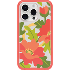 iPhone 15 Pro Symmetry Series Clear Case for MagSafe Fluttering Flora - Image 28223