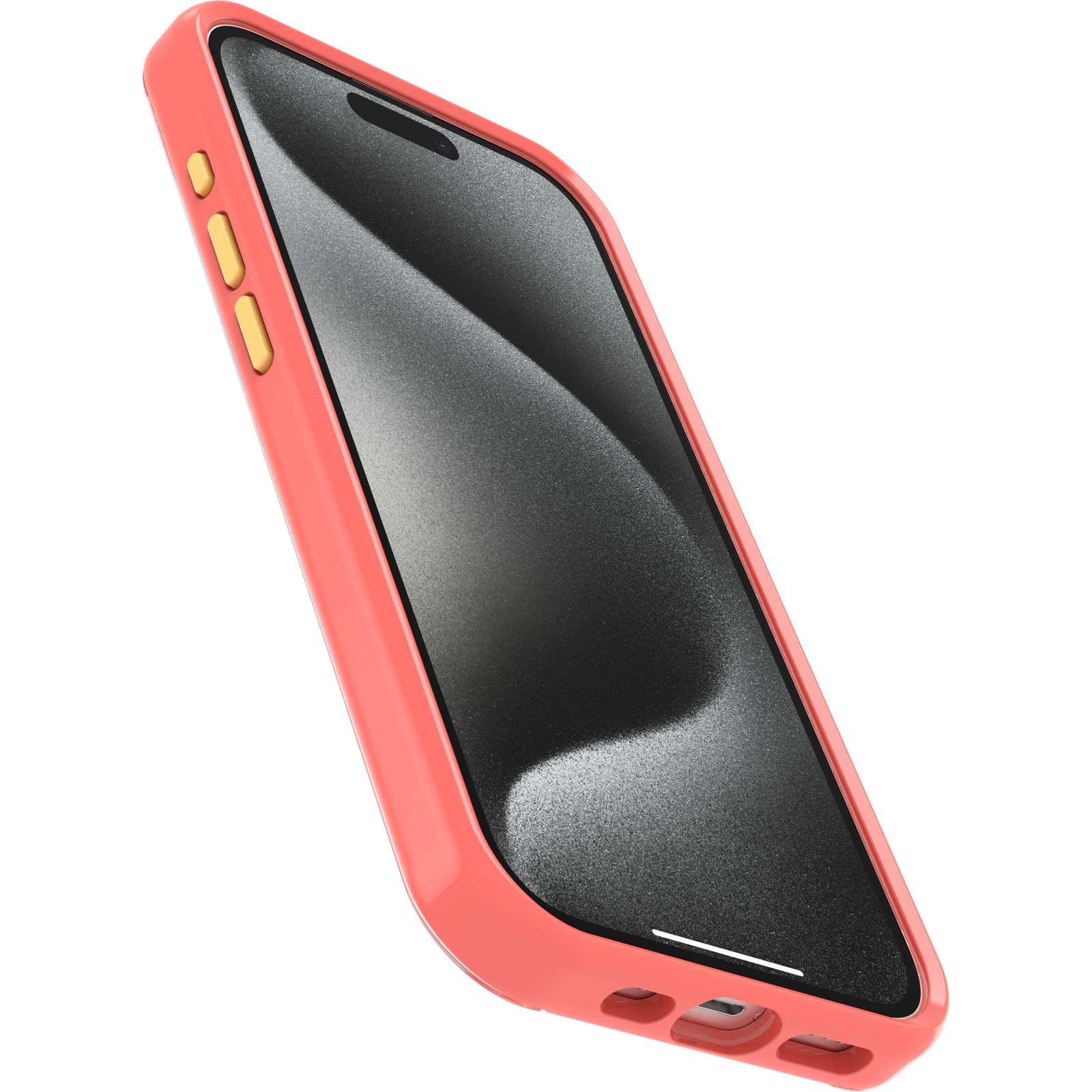 iPhone 15 Pro Symmetry Series Clear Case for MagSafe Fluttering Flora - Image 28225