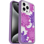 iPhone 15 Pro Max Symmetry Series Clear Case for MagSafe Fluttering Flora - Image 28298