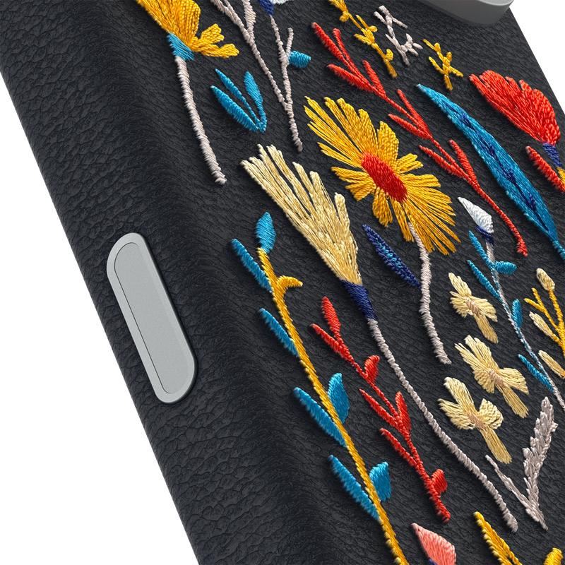 product image 3 - iPhone 17 Pro Max Case Symmetry Series Cactus Leather Embroidery