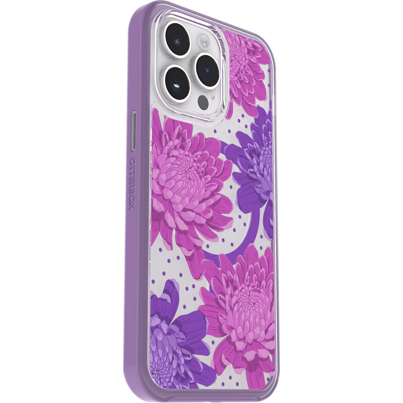 product image 3 - iPhone 14 Pro Max Case Symmetry Series Clear for MagSafe Fluttering Flora