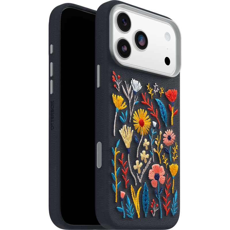 product image 5 - iPhone 17 Pro Max Case Symmetry Series Cactus Leather Embroidery