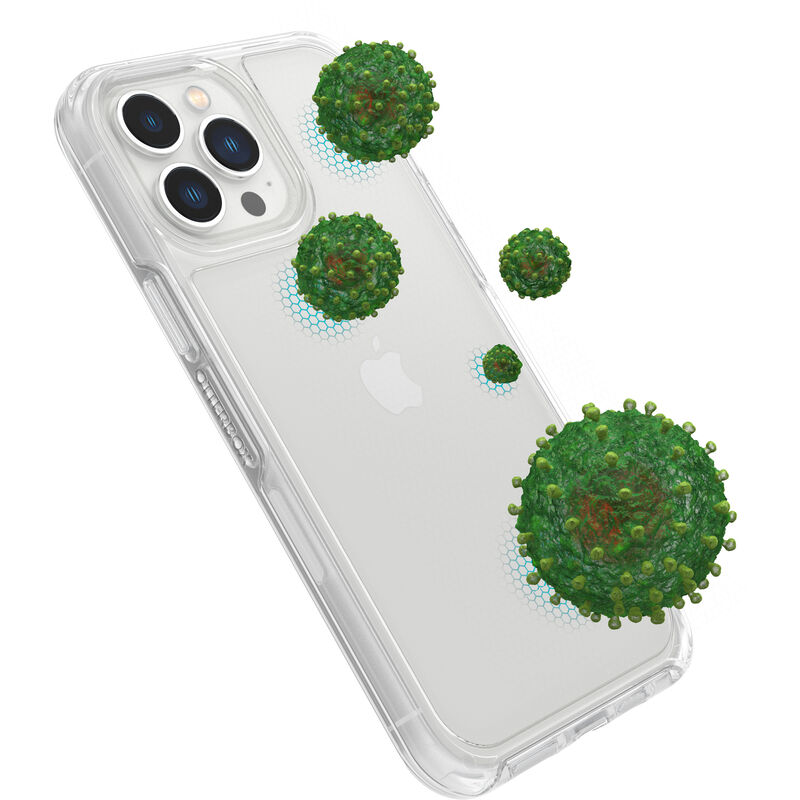 product image 4 - iPhone 13 Pro Max and iPhone 12 Pro Max Case Symmetry Series Clear Antimicrobial