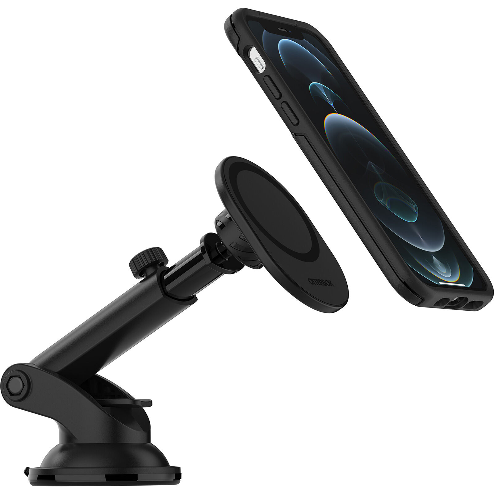 Car phone top dash mount