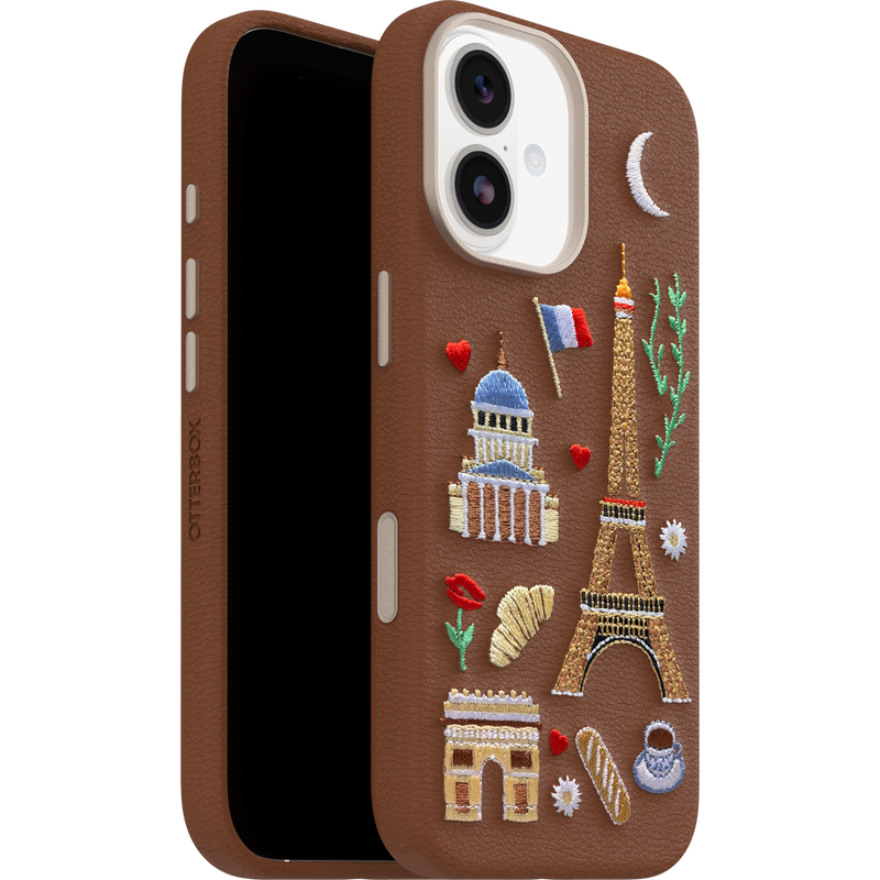 product image 5 - iPhone 17 Case Symmetry Series Cactus Leather Embroidery