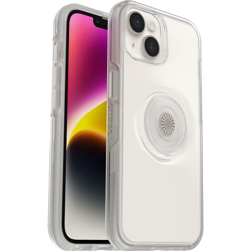product image 1 - iPhone 14 Case Otter + Pop Symmetry Clear Series