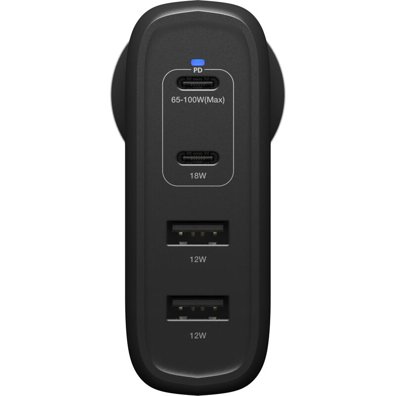 product image 3 - Four Port Wall Charger - 100W (Type I) Fast Charge
