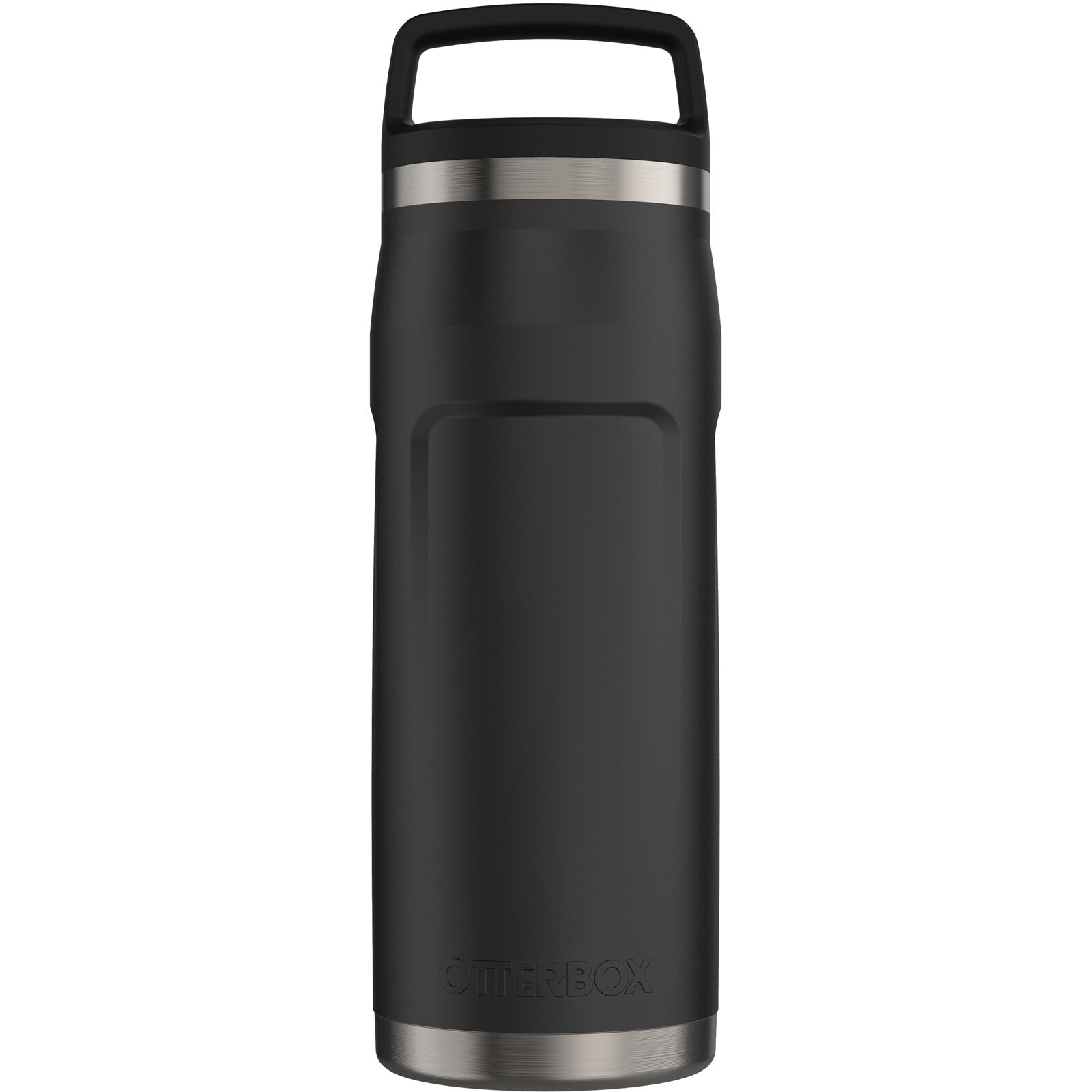 OtterBox Elevation Stainless Steel Growler & Screw-In Lid 36 oz Silver Panther 
