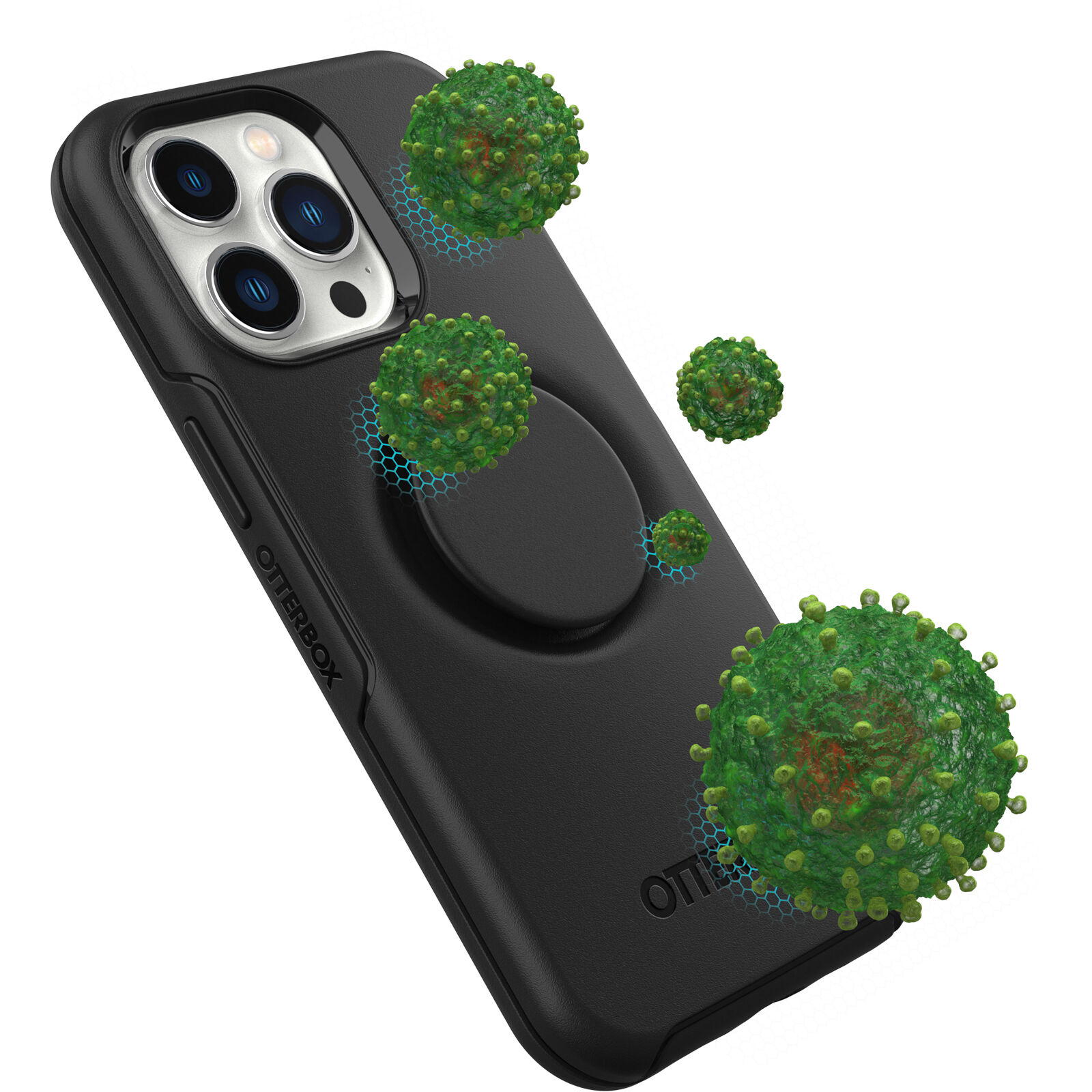 iPhoneアクセサリー iPhone13Pro OtterBOX Otter + POP SOCKETS iPhone 13 Pro Case |PopSockets® Case| OtterBox Otter+Pop Symmetry