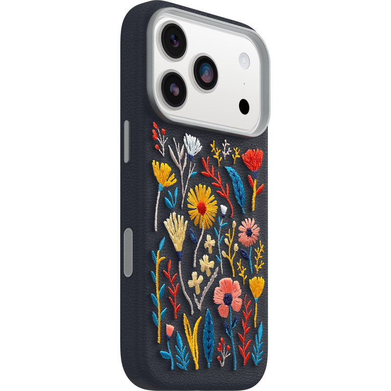 product image 2 - iPhone 17 Pro Case Symmetry Series Cactus Leather Embroidery
