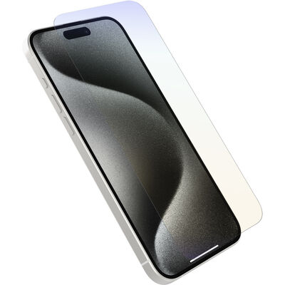 iPhone 15 Pro Max Premium Pro Glass Blue Light Screen Protector