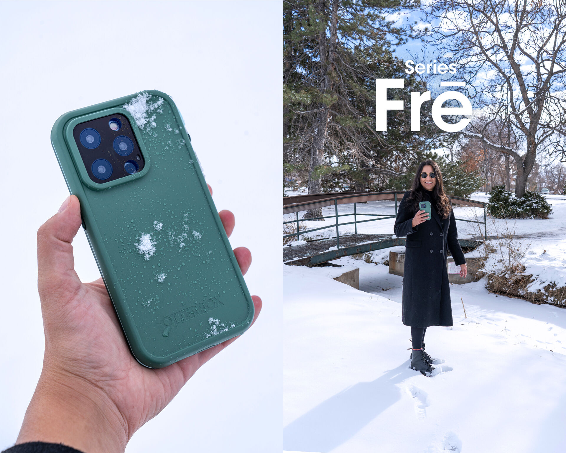 Snowproof, waterproof, dropproof, dustproof mobile cases