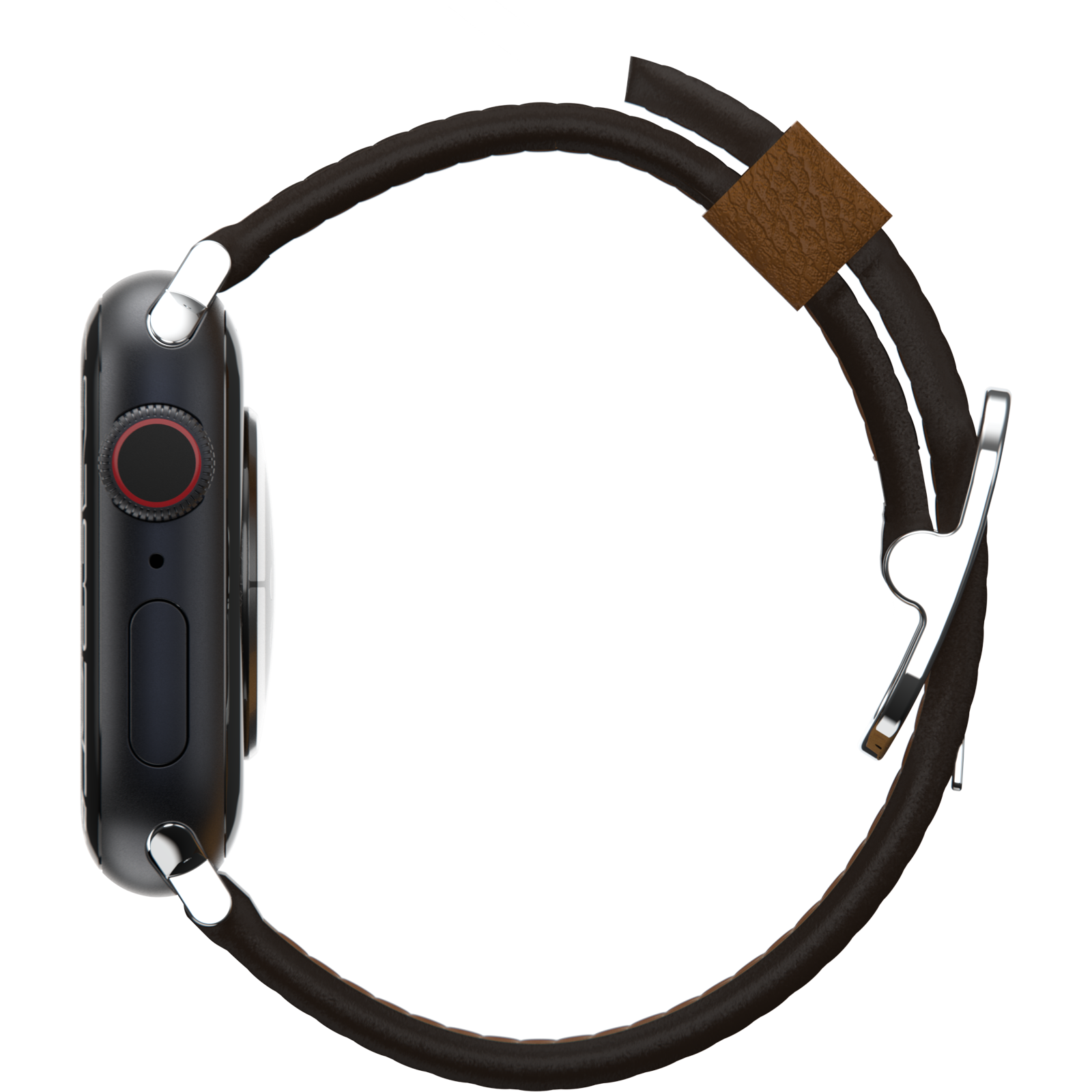 Apple watch leather wrap band online