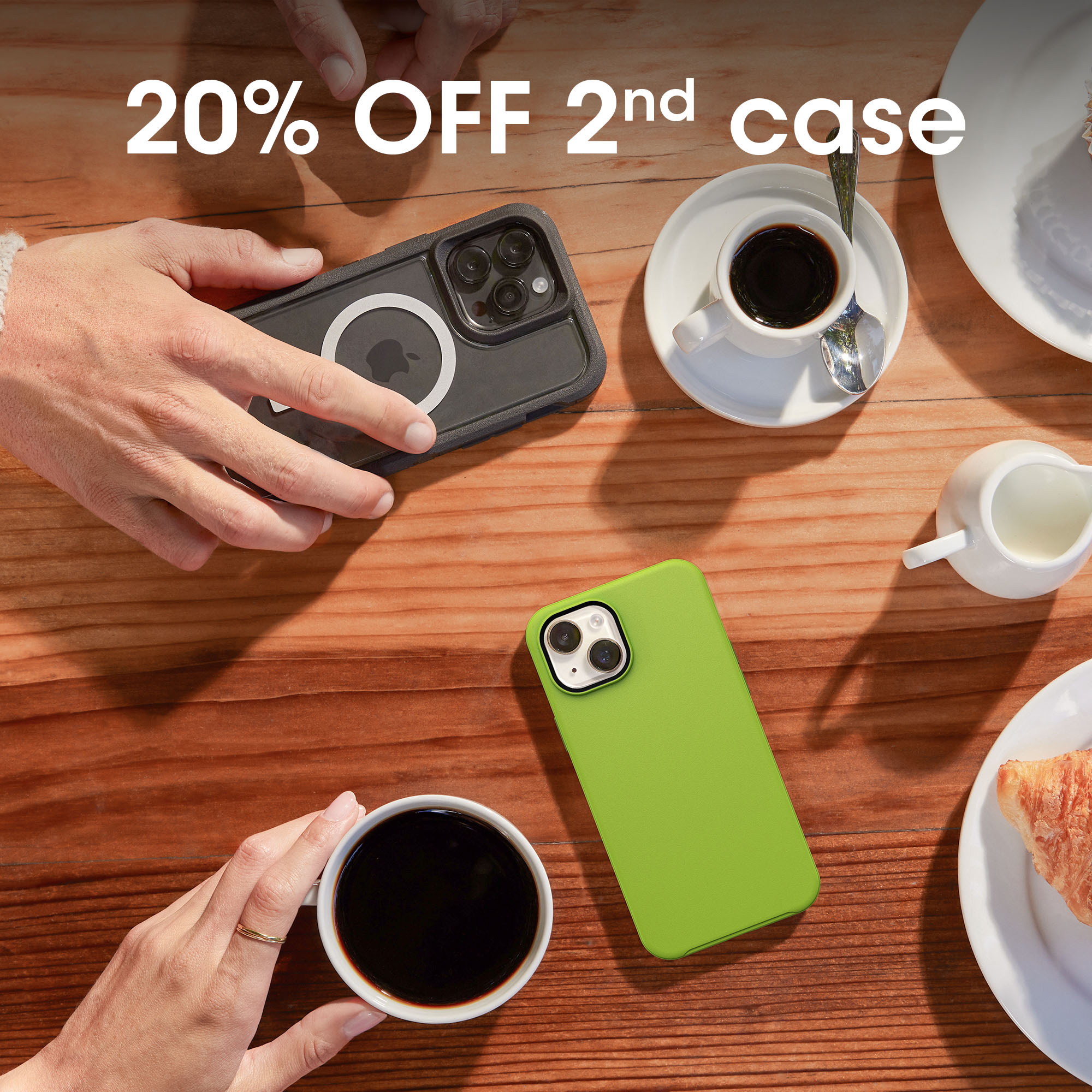 20% off on 2nd case